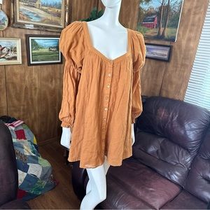 Free People Boho Tunic Dress